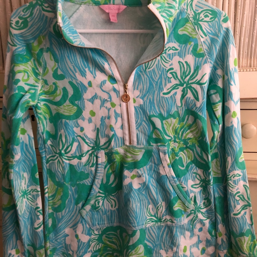 Lilly Pulitzer Zip-up Pullover